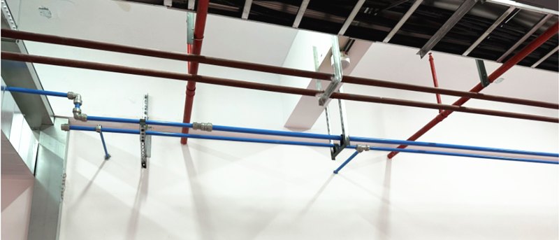 福斯特車間壓縮空氣管道安裝